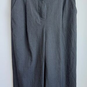 Oak + Fort grey pleated trouser Sz 2